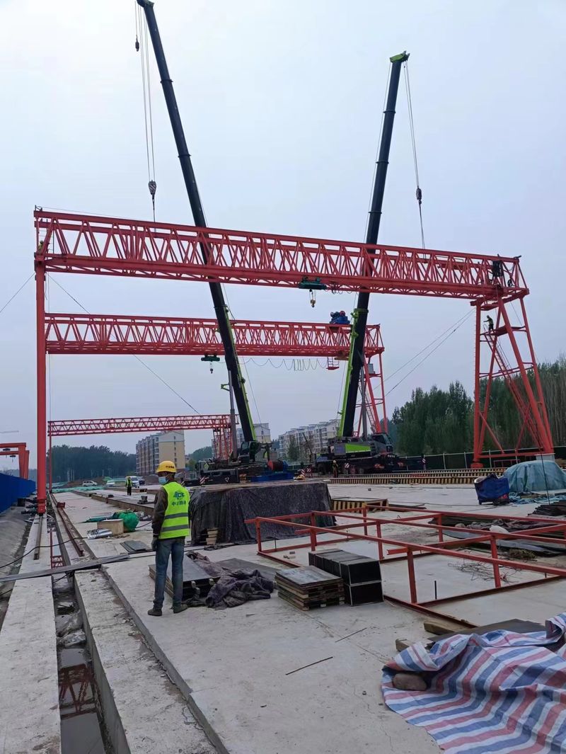 MG100/10噸-38米-16米龍門吊，MH10噸-32米-9米龍門吊